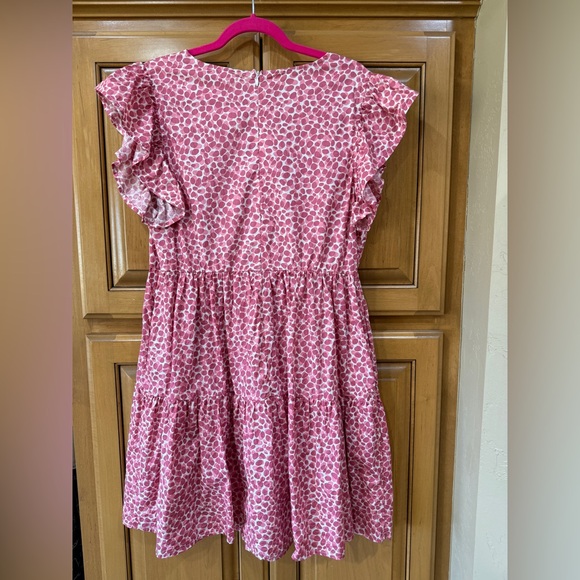 Chic Soul Pink Patterned Dress, Worn Once - Picture 2 of 5
